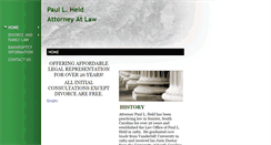 Desktop Screenshot of paulheld.com